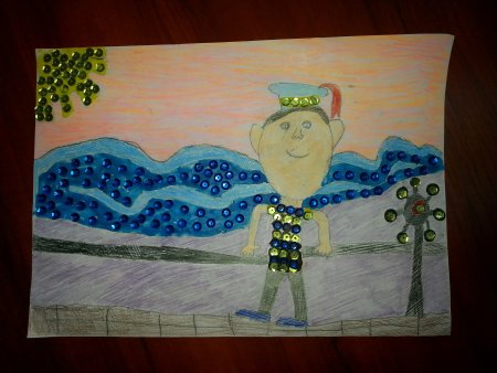 Мой папа моряк