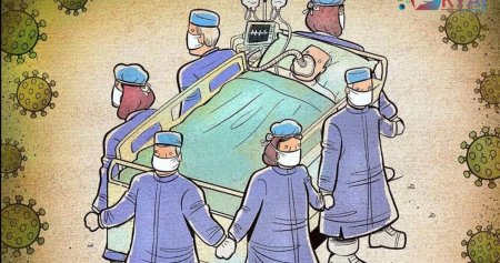 Рисунки про врачей и коронавирус