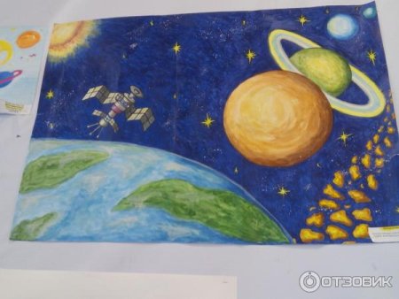 Рисунок на тему мой космический мир