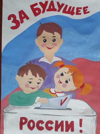 Плакат я выбираю будущее