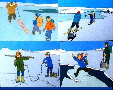 Гололед памятка для детей