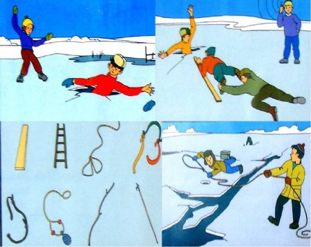 Зимние опасности для детей