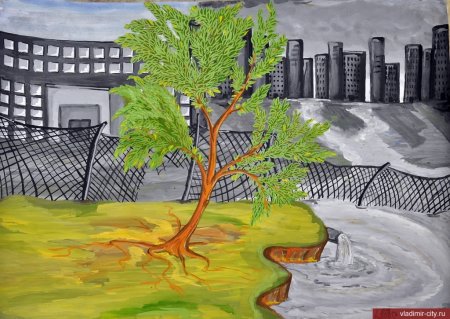 Экология рисунок карандашом