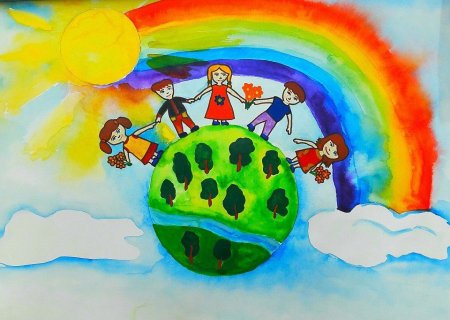 Рисунок на тему доброта