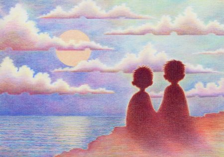 Рисунок на тему Дружба