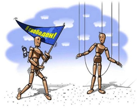 Свобода человека карикатура