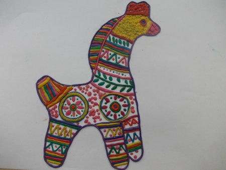 Филимоновская игрушка рисование 2 младшая группа