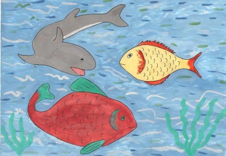 Рисунок на свободную тему легкий