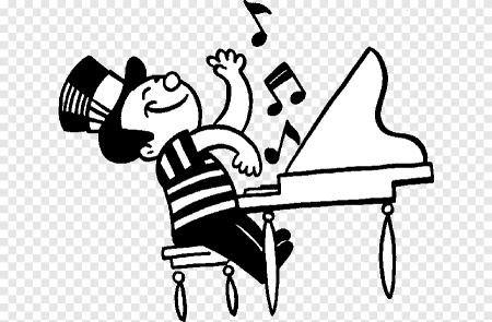 Музыкальные рисунки лёгкие