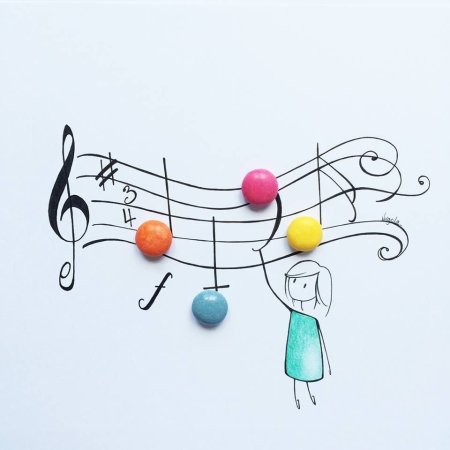 Музыкальный человек рисунок