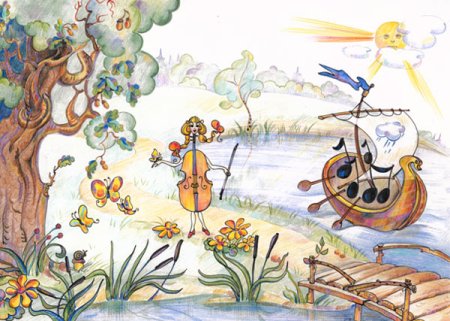 Музыкальная композиция рисунок