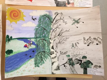 Рисунки посвященные Великой Отечественной