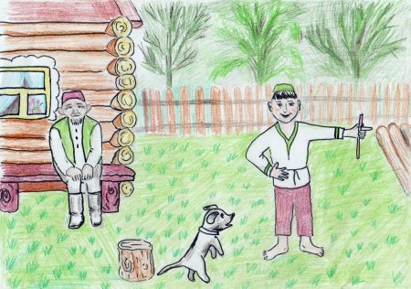Рисунки Габдулла Тукая Тукая