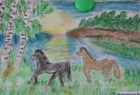 Рисунок на тему мой край Башкортостан