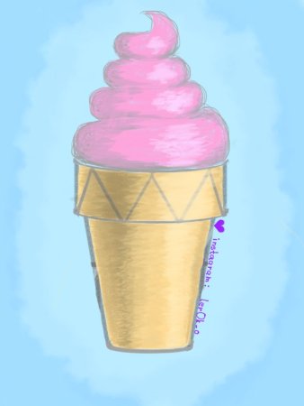 Мороженое карандашом