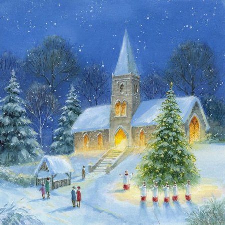 Хейзел Линком художник новогодние