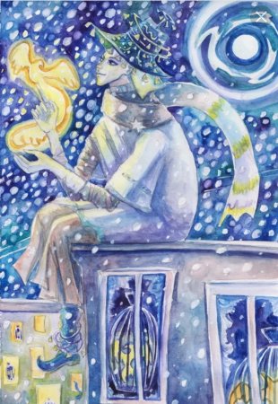 Рисунки на рождественскую тему