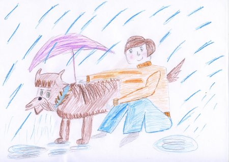 Рисунок любимого животного
