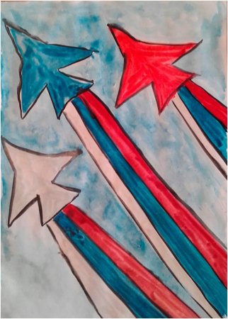 Рисунок на патриотическую тему