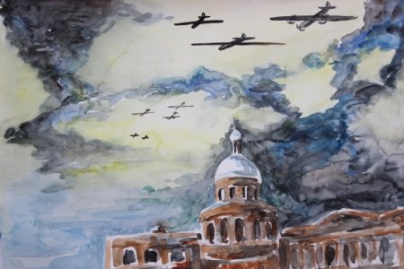 Рисунок на тему война