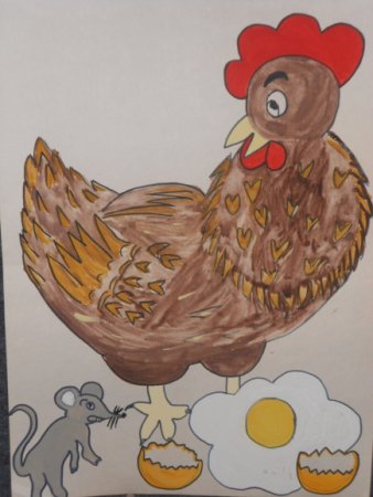 Раскадровка сказки Курочка Ряба