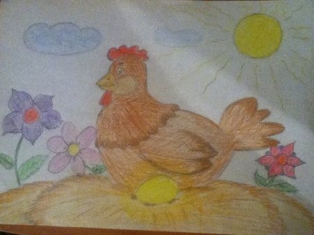 Курочка Ряба плакат