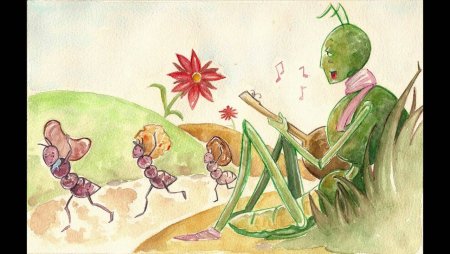 Кузнечик для детей