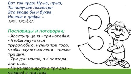 Иллюстрации к пословицам с числами