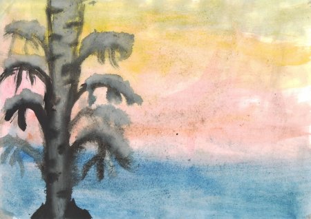 Рисунки весны для срисовки