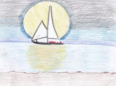 Лермонтов Парус иллюстрации