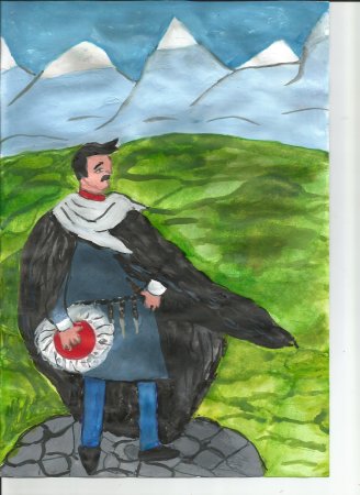 Иллюстрация к произведению Мцыри Лермонтова