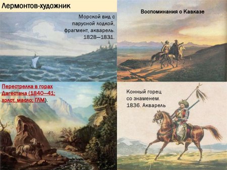 М Ю Лермонтов Бородино рисунки