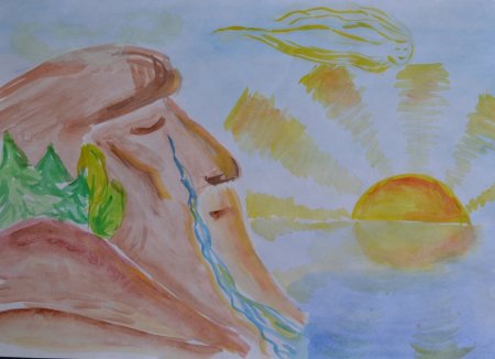 Мцыри рисунок