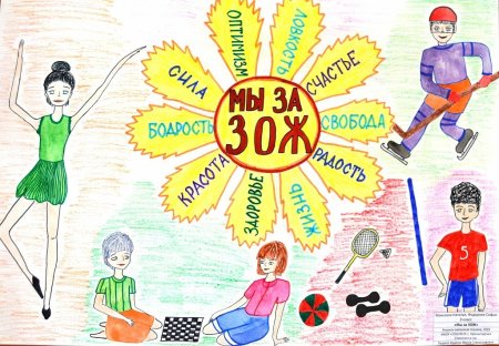 Здоровый образ жизни рисунок