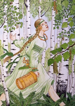 Художник Николай Фомин "Верба".
