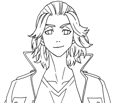 Раскраска Санзу Токийские Мстители