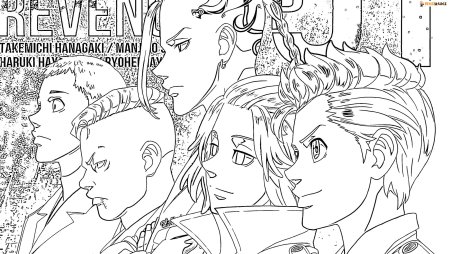 Мицуя Токийские Мстители раскраска