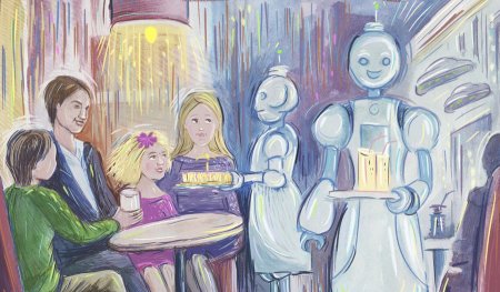 Общество будущего рисунок