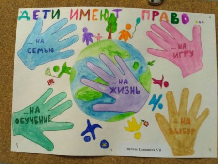 Рисунок на тему права ребенка