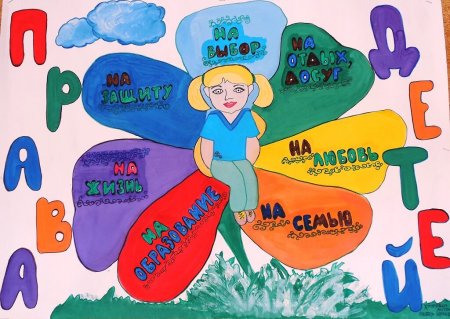 Рисунок по защите прав ребенка