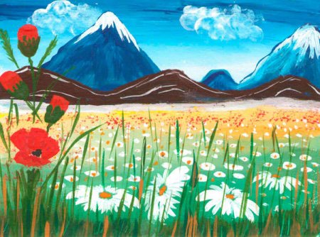 Рисунок на тему Башкирия