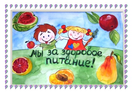 Правильное питание рисунок