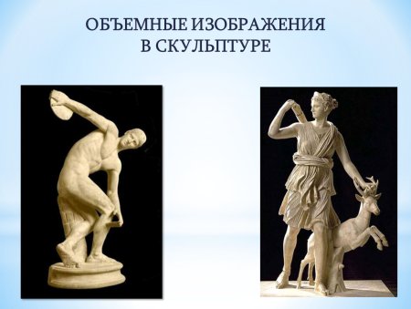 Объемные изображения в скульптуре