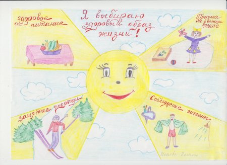 Здоровье образ жизни рисунок
