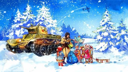 Аткрытка на новый год салдату