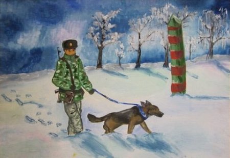 Дед Мороз в армии