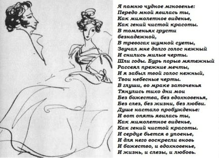 Я помню чудное мгновенье романс