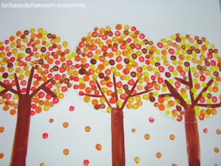 Осенняя коллективная работа в подготовительной группе