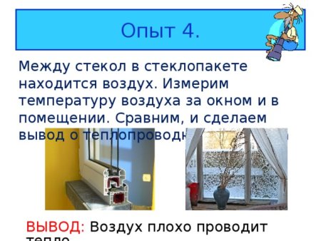 Воздух плохо проводит