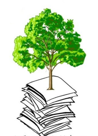 Макулатура иллюстрация